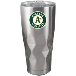 The Memory Company - Oakland Athletics 22oz. Diamond Bottom Stainless Steel Tumbler - Multicolor