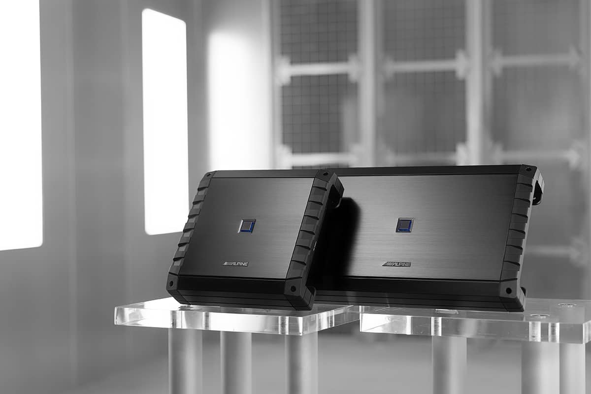 Alt View 16. Alpine - S-Series Class D Mono Amplifier with Variable Crossovers - Black.