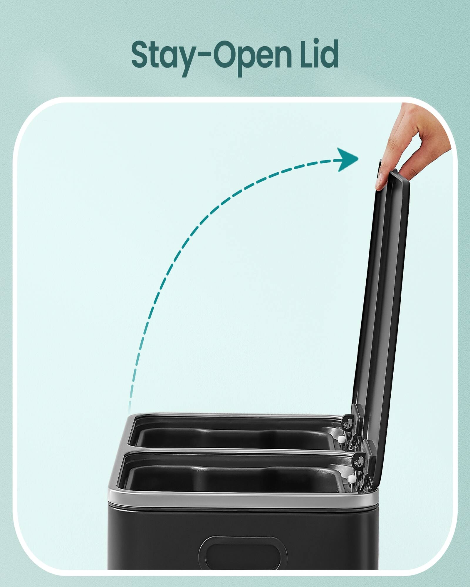 Stay-Open Lid