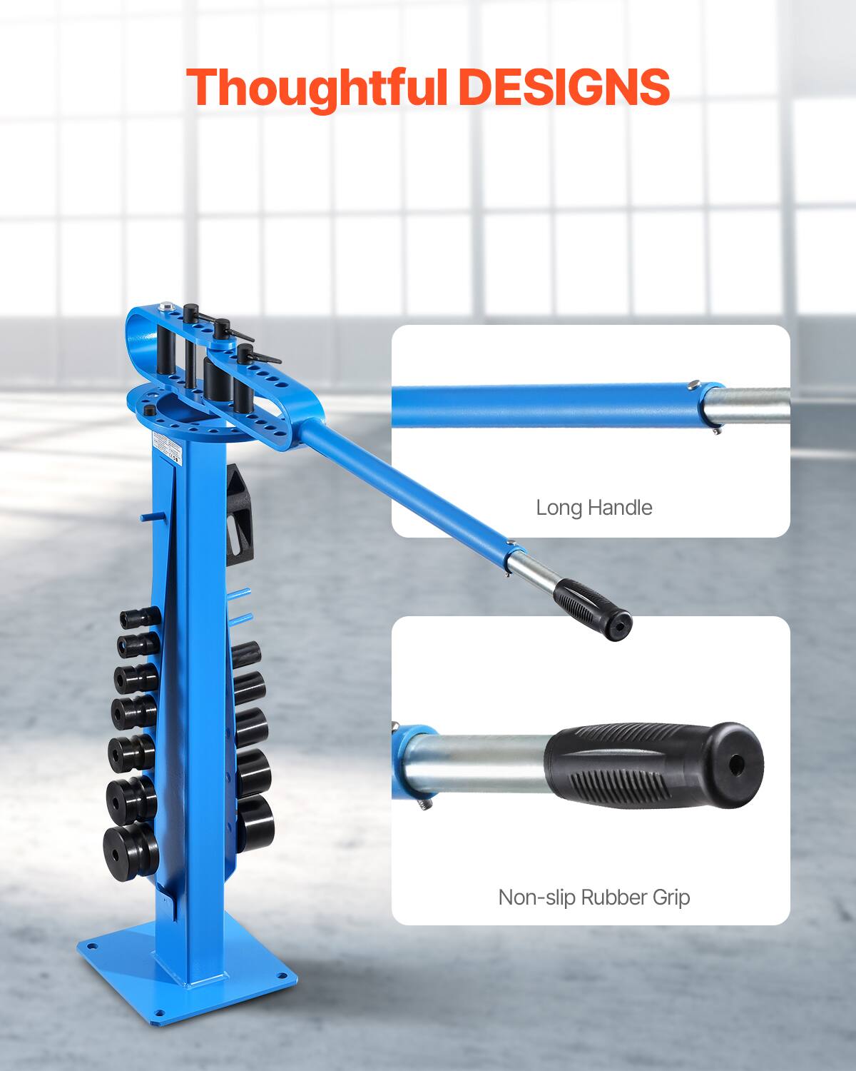 Thoughtful DESIGNS

Long Handle

Non-slip Rubber Grip