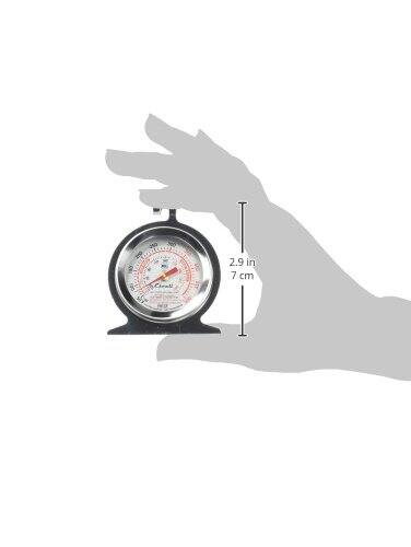 Alt View 4. Escali - Oven Thermometer - Silver.