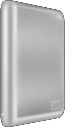 Angle Standard. Western Digital - My Passport Essential SE 1TB External USB 2.0 Hard Drive - Silver.