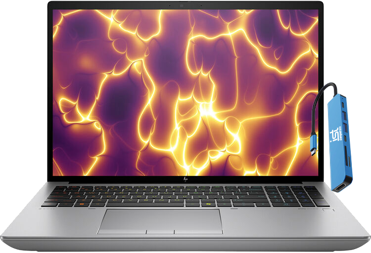 HP - ZBook Fury 16 G11 Workstation Laptop - 16'' 4K - NVIDIA RTX 2000Ada - Intel Core i7-13850HX - 32GB RAM - 1TB SSD