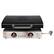 Alt View 11. Blackstone - 22 In. Outdoor Countertop Griddle with stainless Steel Front - Black.