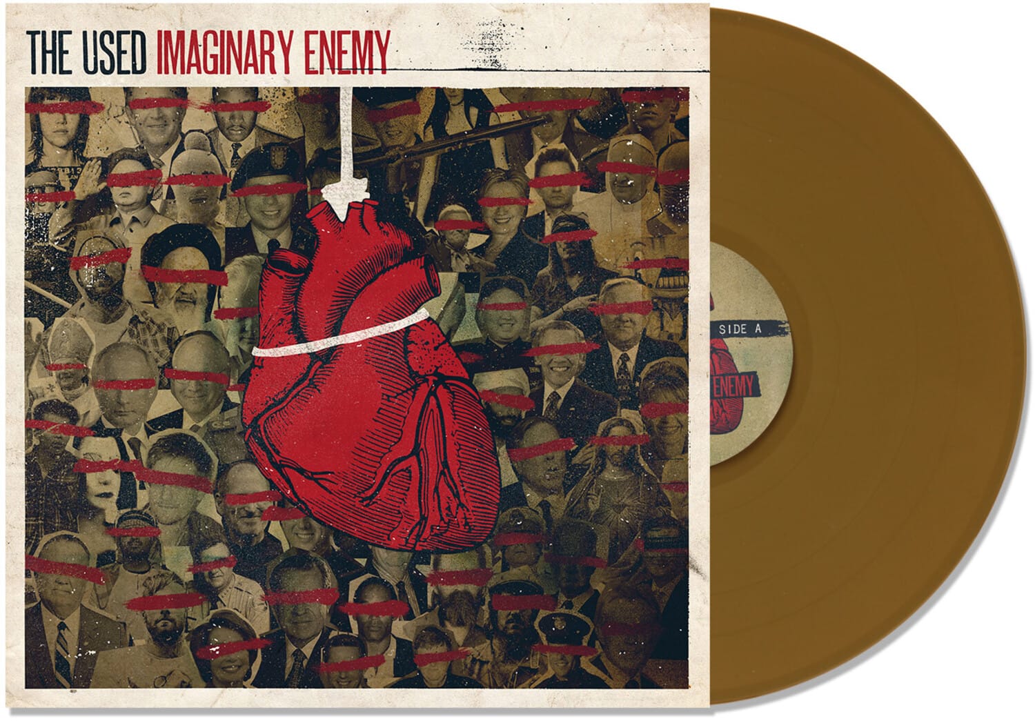 The Used - Imaginary Enemy - Gold  - VINYL LP