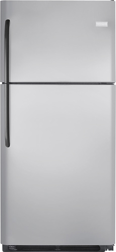 Frigidaire 20.6 Cu. Ft. Top-Mount Refrigerator Silver Mist Fftr2126lm ...