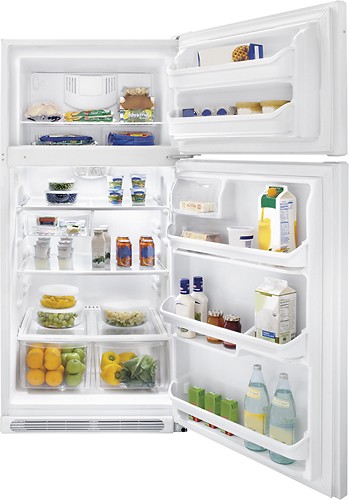 Best Buy: Frigidaire 18.2 Cu. Ft. Top-Mount Refrigerator White Fftr1817lw