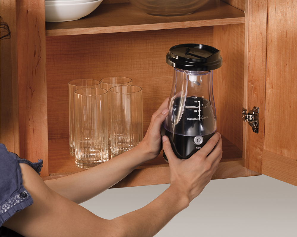 Best Buy: Hamilton Beach Single-Serve Blender with Glass Jar BLACK 51157