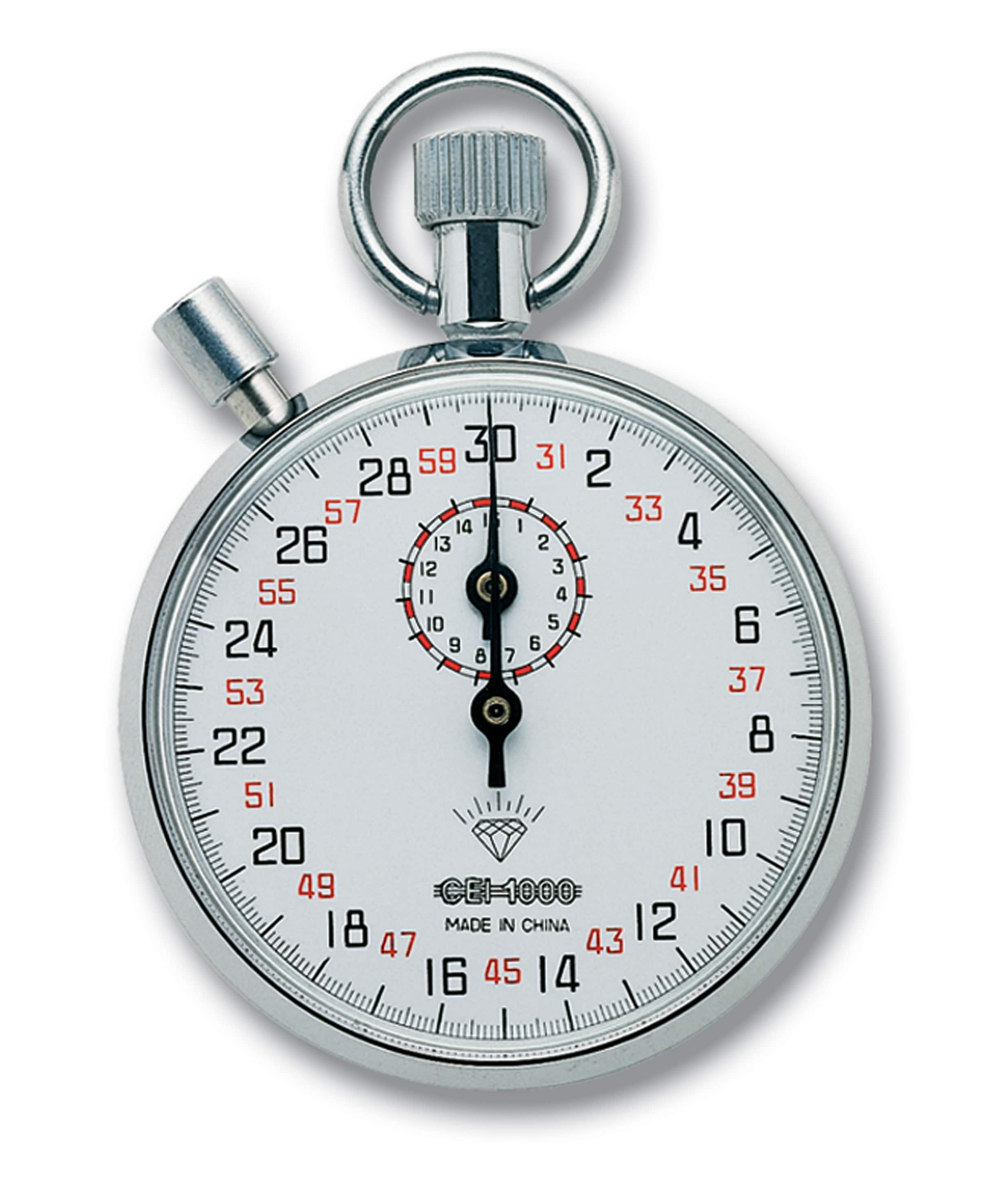 ULTRAK - 1000 MECHANICAL STOPWATCH - Silver
