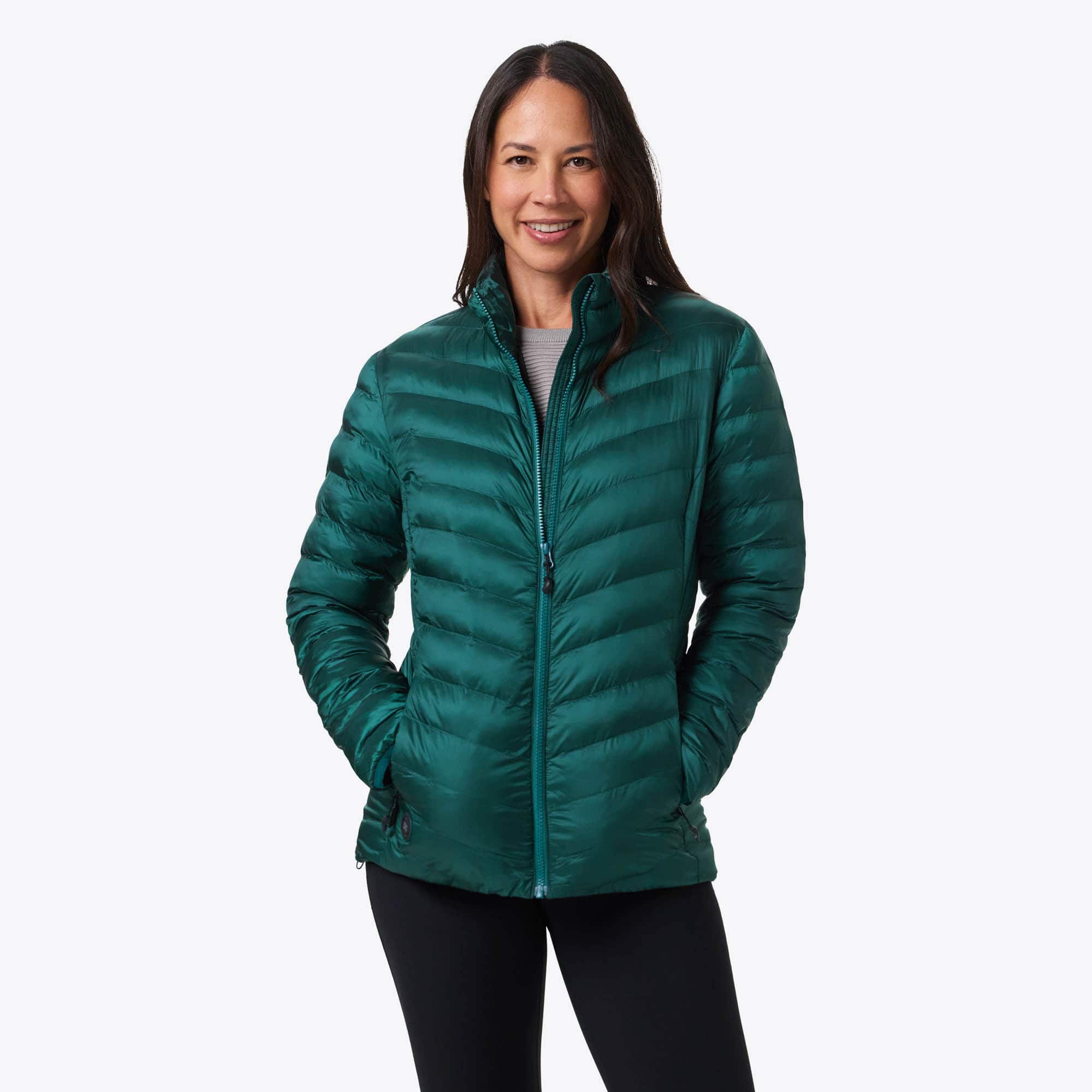 Mobile Warming - Women's Backcountry Xtera Heated Jacket - Teal