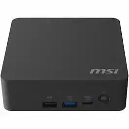 MSI - Cubi NUC AI+ 3MG Desktop - Intel Core Ultra 9 - 16GB Memory - 1TB SSD - Black