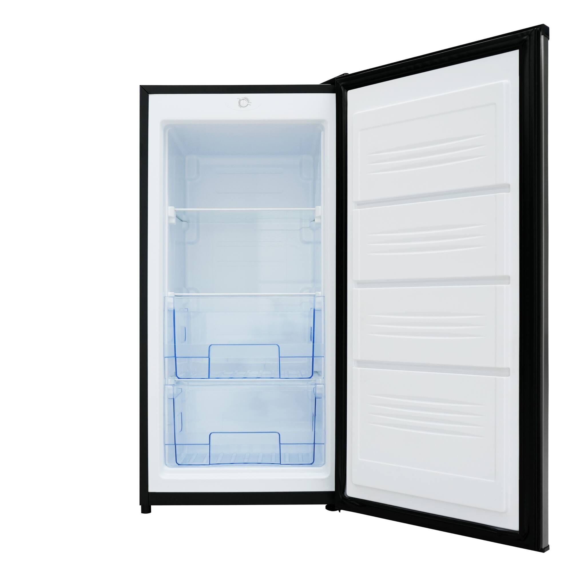 Alt View 3. Koolmore - 21 in. Convertible Refrigerator/Freezer 4.2 cu. ft. in Silver (KM-RUF-42C) - Black.