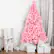 Alt View 1. Winado - 7FT Artificial Christmas PVC Tree Unlit with Branch, Sturdy Metal Stand for Outdoor Indoor Holiday Party Decoration - Pink.