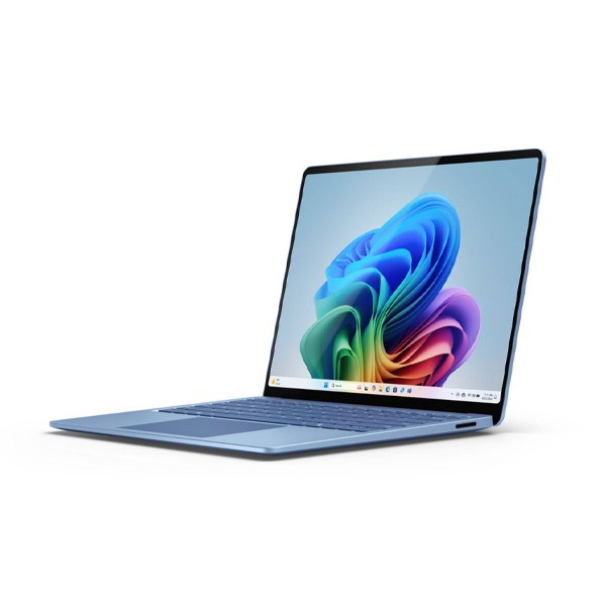 Alt View 1. Microsoft - Surface Copilot+ 13.8" QHD Touch Snapdragon X Plus 3.4 GHz 16 GB 1 TB SSD Qualcomm Adreno GPU Windows 11 Home Laptop - Blue.