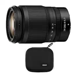 Nikon - NIKKOR Z 24-200mm f/4-6.3 VR Lens with Koah Hard-Shell Filter Case