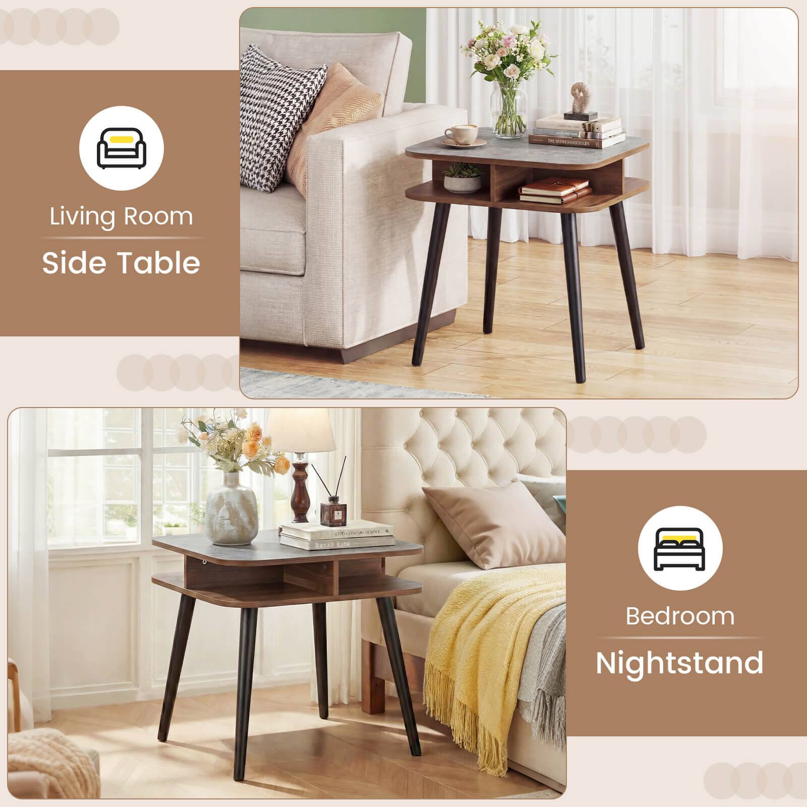 Living Room Side Table  
Bedroom Nightstand