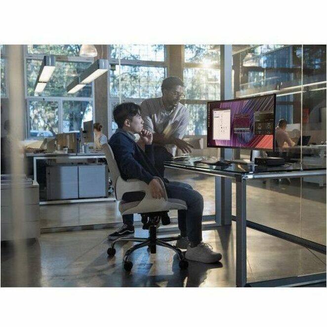 Alt View 5. HP - HP ZGX Nano G1n AI Station - Nvidia GB10 - 128GB - 1TB SSD - Blackwell GPU - Wi-Fi 7 - GDX OS (CZ2V2UT#ABA) - Black.