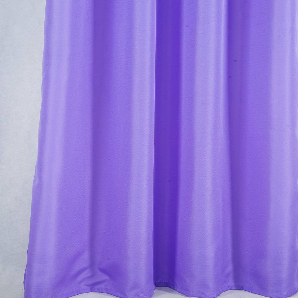 Angle. Olivia Gray - Olivia Gray Gilbert Solid Single Grommet Curtain Panel Pair - 54x84" Lilac - Lilac.