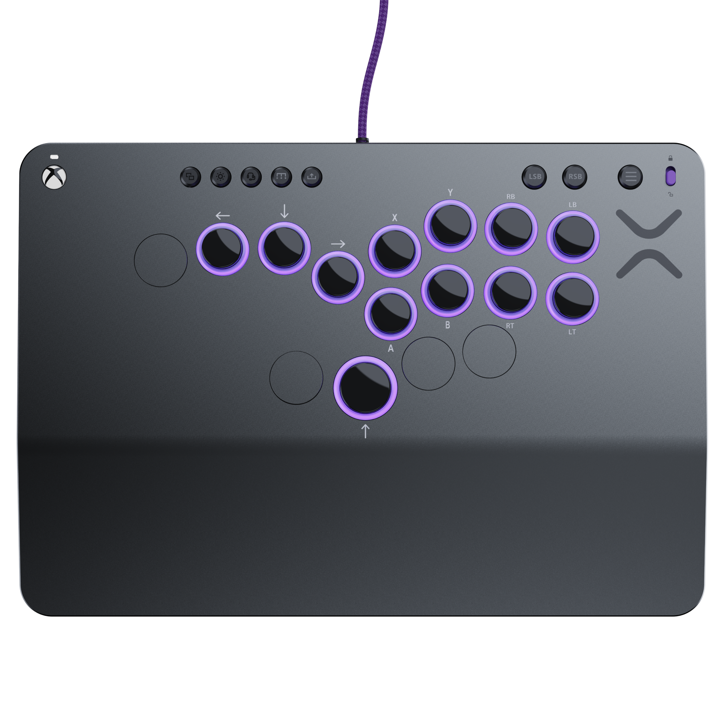 Turtle Beach - Victrix™ Pro KO™ Leverless Fight Stick for Xbox - Black