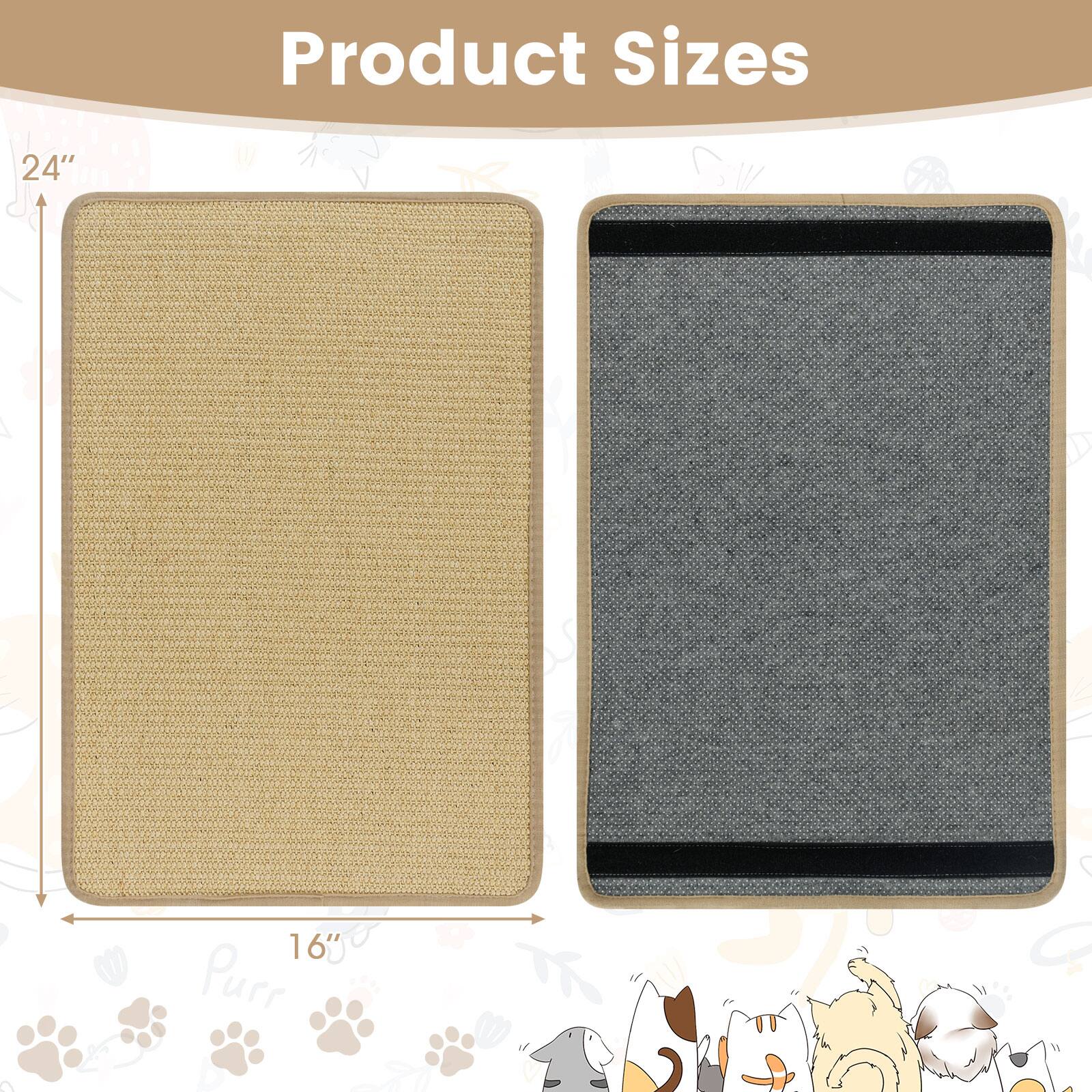 24" Product Sizes  
16"