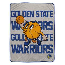 Pegasus - Golden State Warriors 60" x 80" Cartoon Basketball Ultra Cozy Blanket - Multicolor