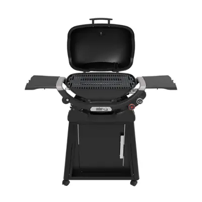 Weber - Q 2800N+  liquid Propane Gas Grill With Stand - Mindnight Black