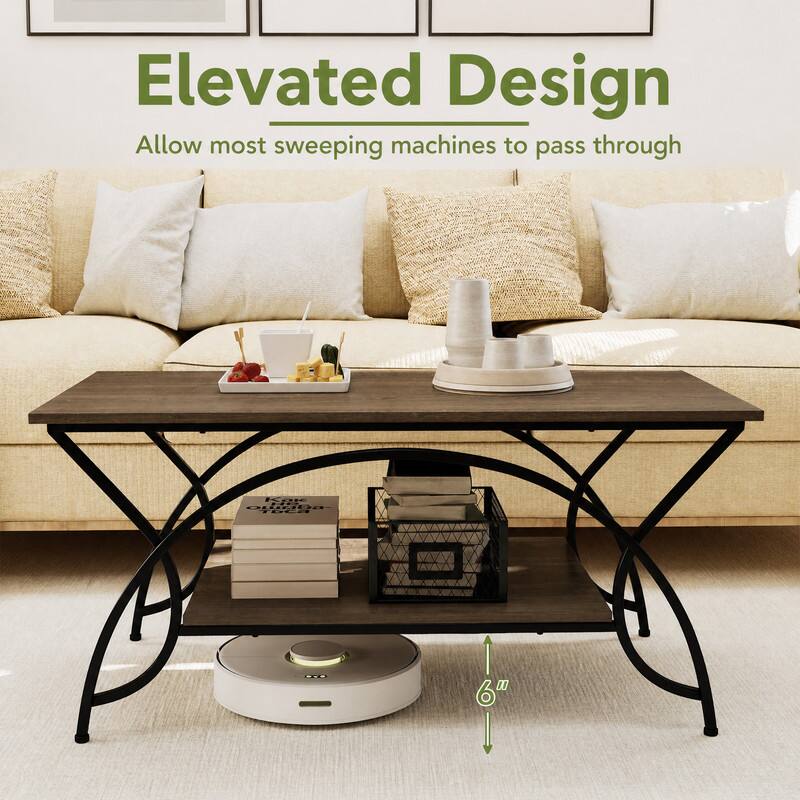 Elevated Design  
Allow most sweeping machines to pass through