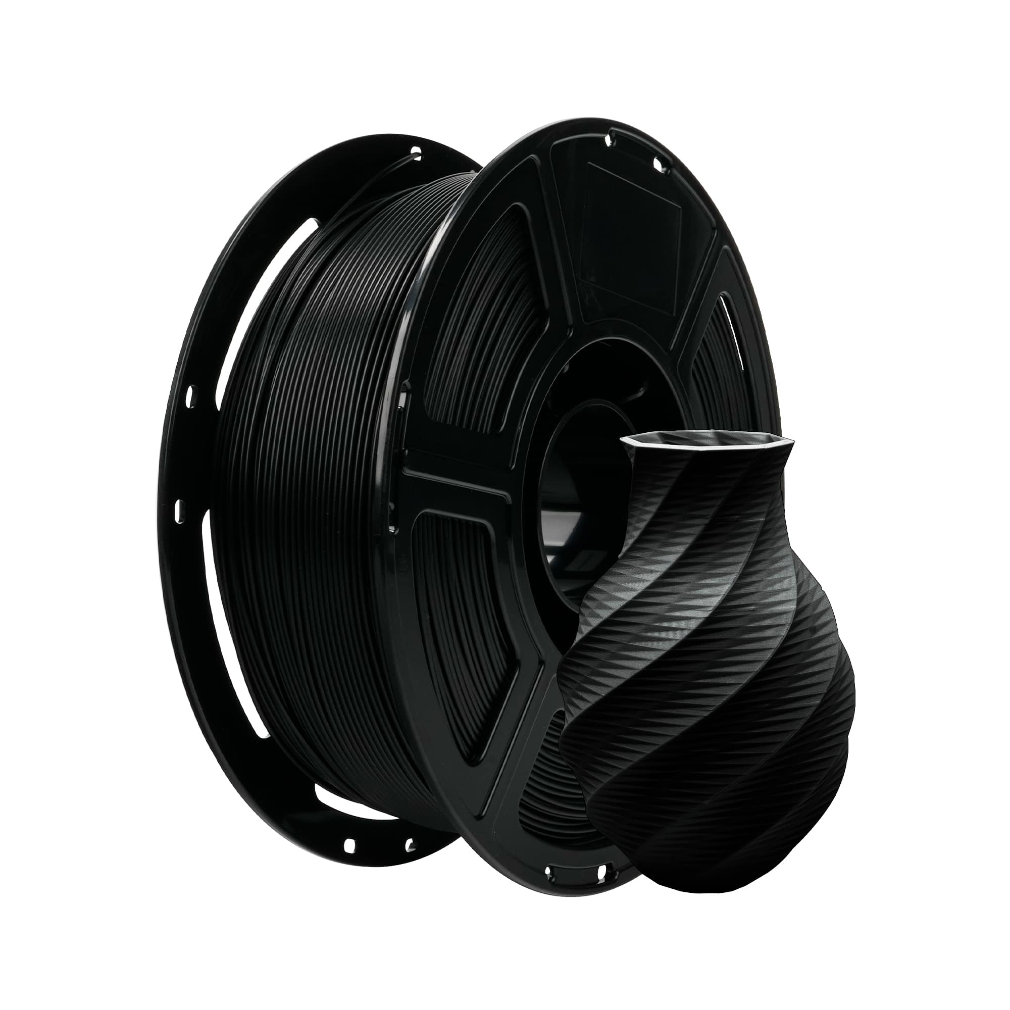 Flashforge - PLA Matte 3D Printer Filament-1.75mm-1kg (2.2 lbs) Spool - Black