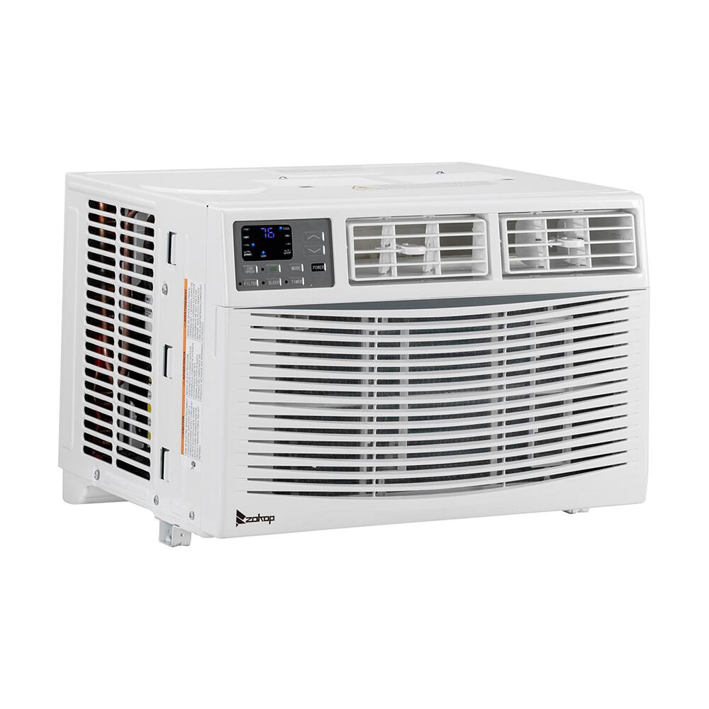 Left. Winado - 10000 BTU 115V 3 in 1 Window Air Conditioner w/Remote Control & LED Digital Panel, Wifi Install Kit Cool up to 450 Sq.Ft - White.