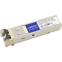 AddOn - 5PK Cisco® GLC-SX-MMD Compatible TAA 1000Base-SX SFP Transceiver (MMF, 850nm, 550m, LC, DOM) - For Data - Black