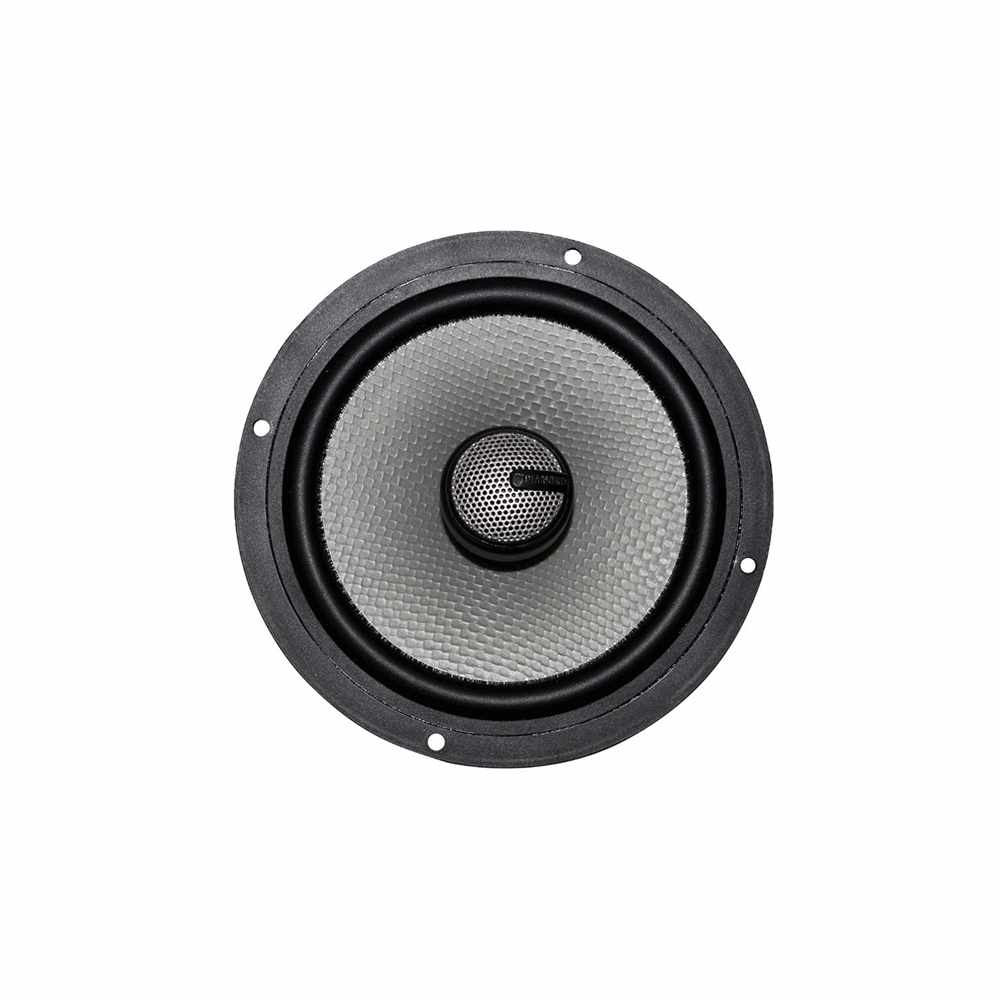 Alt View 1. Diamond Audio - Diamond Audio DMD652 - DMD Series 6.5" Coaxial Speakers - Black/Gray.