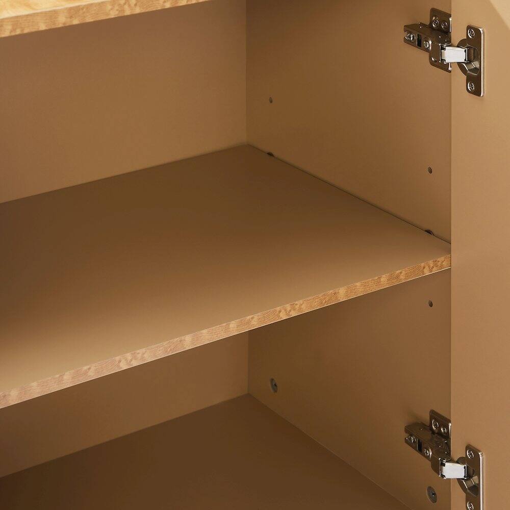 Alt View 6. Crosley Furniture - Levi Sideboard - Maple.