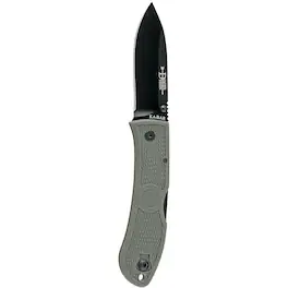 KA-BAR - 3" Blade Folding Hunter Knife - Foliage Green