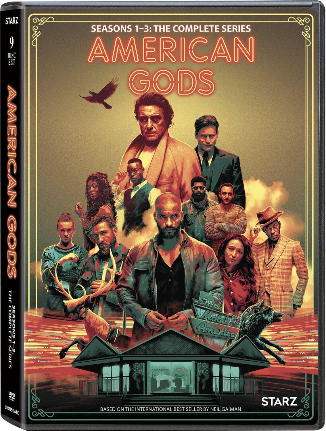 American Gods: Seasons 1-3: The Complete Series   - DVD
