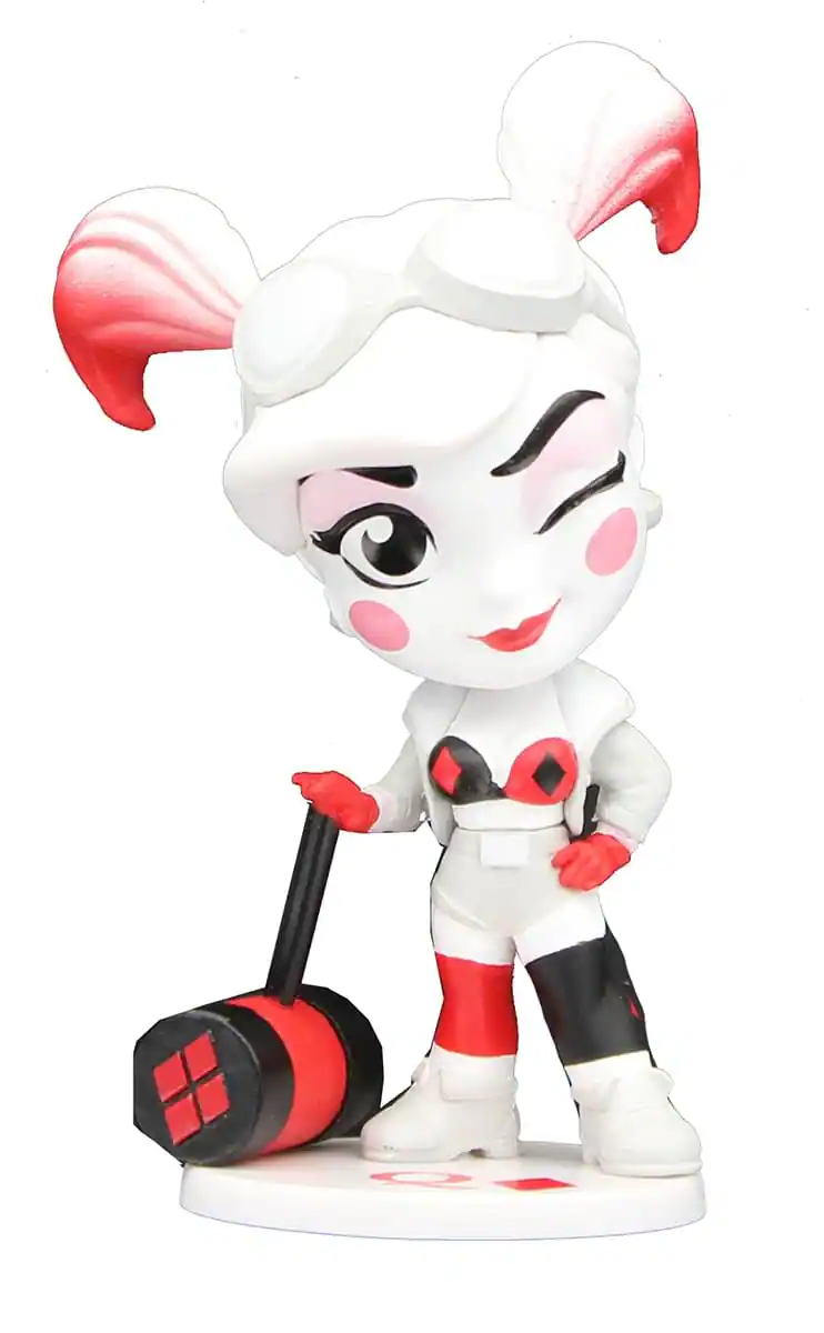DC Comics - DC Lil Bombshells Harley Quinn 2.75" Mini Vinyl Figure - Red/White