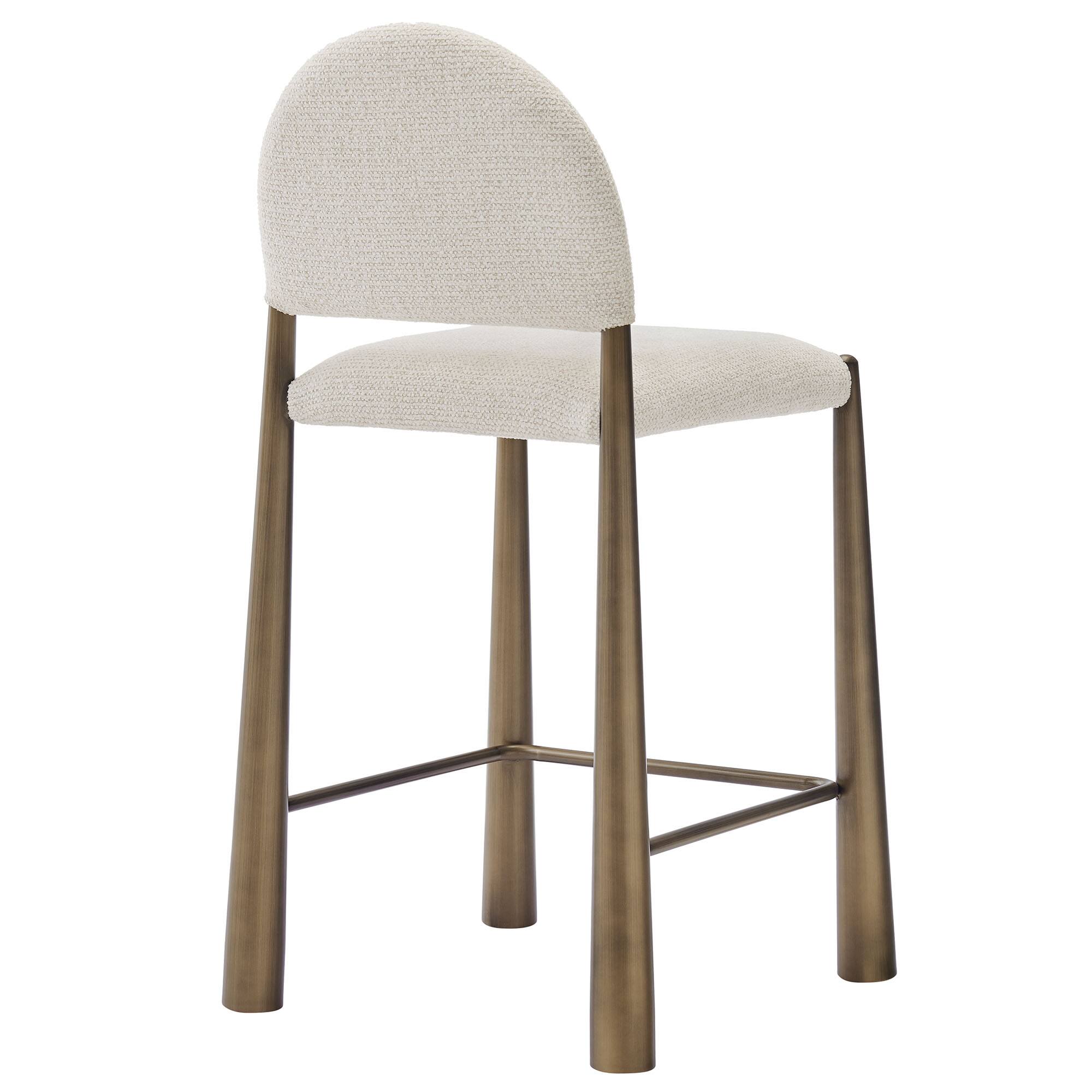 Alt View 2. Modway - Hayley Upholstered Fabric Counter Stool by Modway - 0.