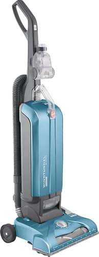 Hoover - WindTunnel T-Series HEPA Bagged Upright Vacuum - Seaside Blue - Angle
