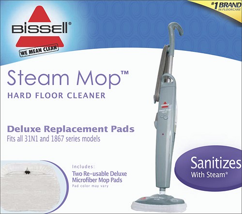 Steam-Mop Microfiber Pads (2 Pack)