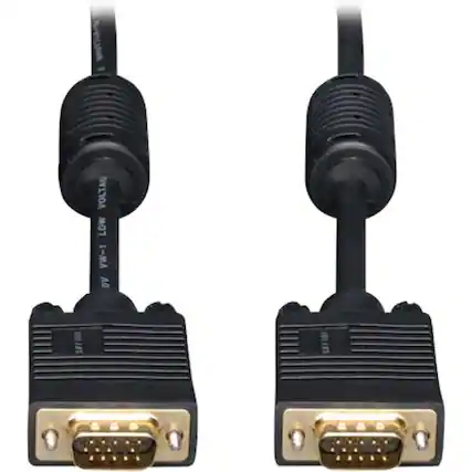 Front. Tripp Lite - 50' VGA Cable - Black.