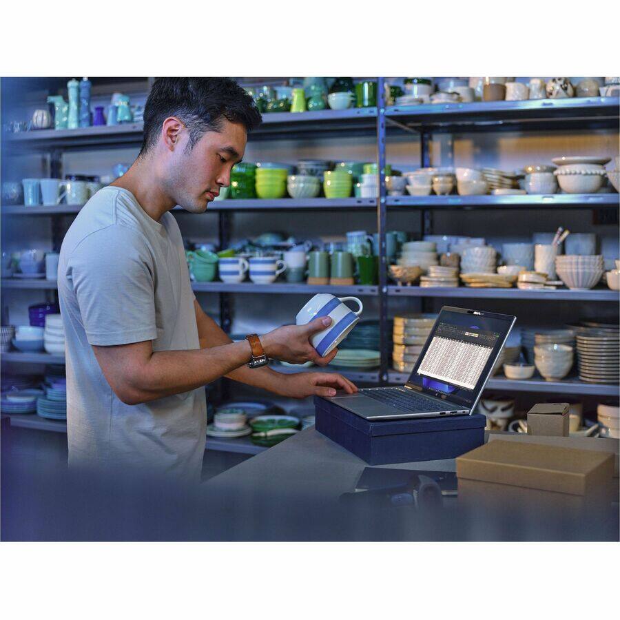 Alt View 5. HP - HP ProBook 4 G1i 14" Notebook - WUXGA - 60 Hz - Intel Core Ultra 7 255U - 32 GB - 1 TB SSD - English Keyboard - Pike - Pike Silver.