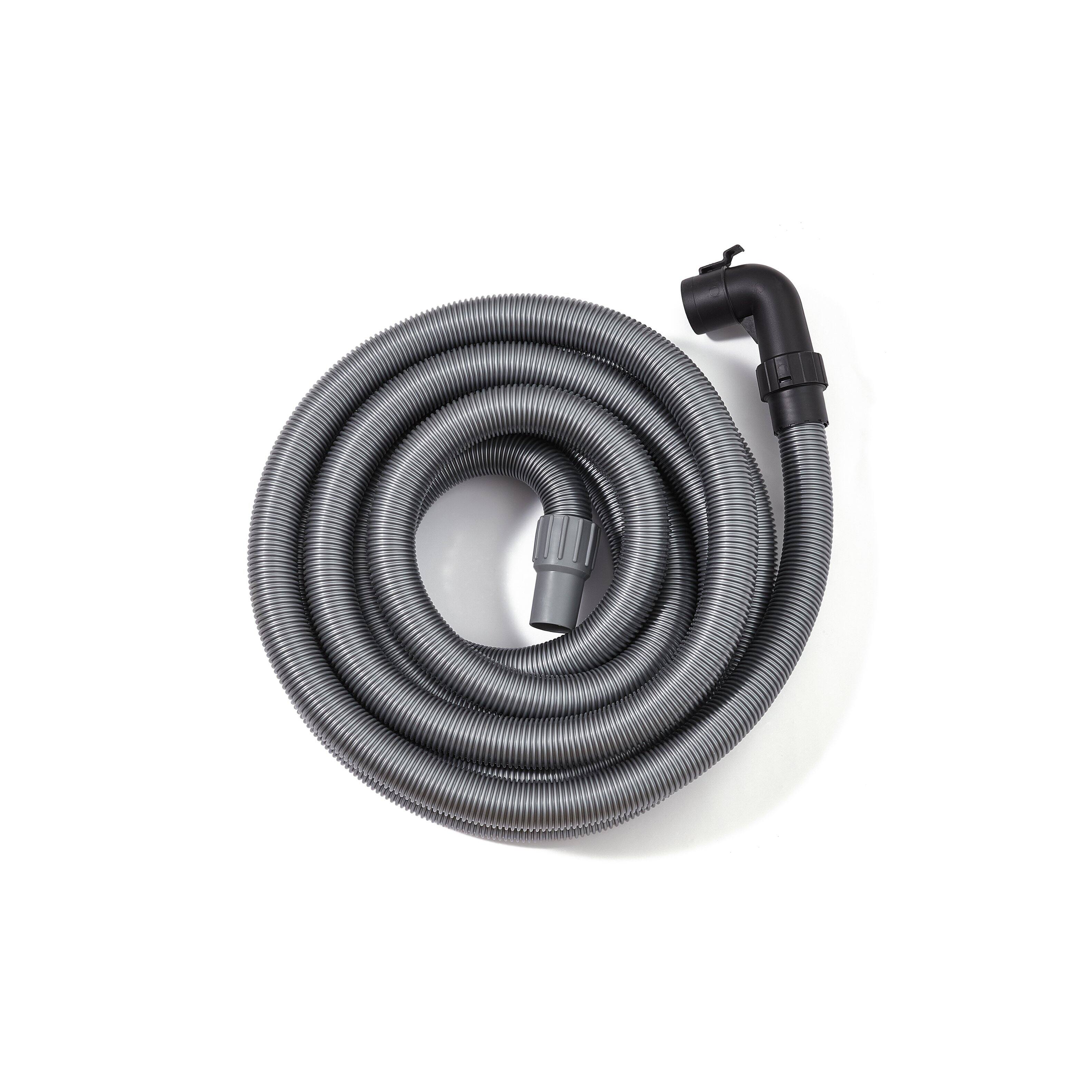 Alt View 9. Dapper Supply - 6 Gallon Wall Mount Wet Dry Vacuum 5 5 Peak HP 30 Ft Hose Vacuum and Blower for Garage Car Workshop - Black.