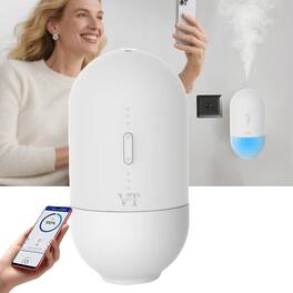 RTMB - Plug-In Waterless Diffuser – 5oz, Bluetooth/App, 600 sq.ft., White