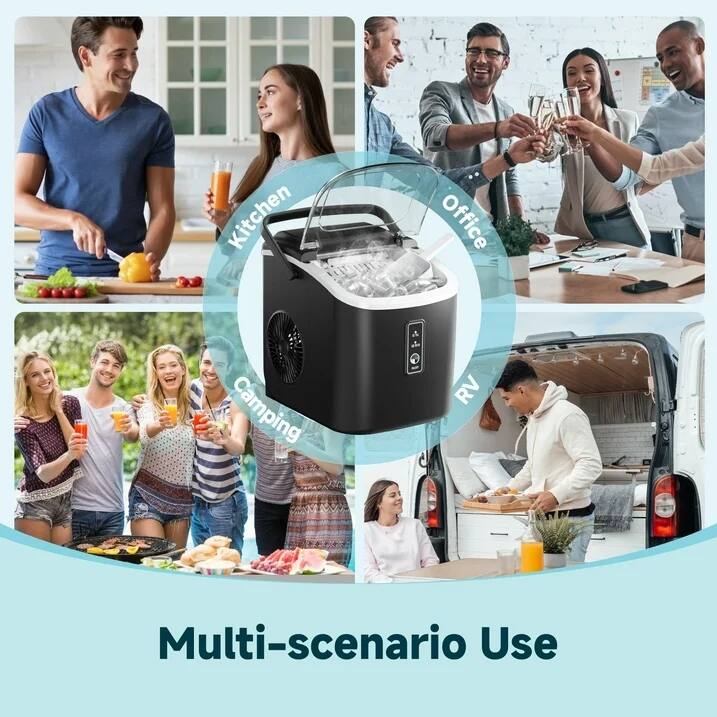 Multi-scenario Use

Kitchen  
Office  
Camping  
RV