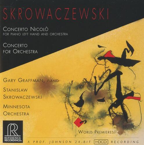 Stanislaw Skrowaczewski - Concerto Nicolo / Concerto for Orchestra  - COMPACT DISCS