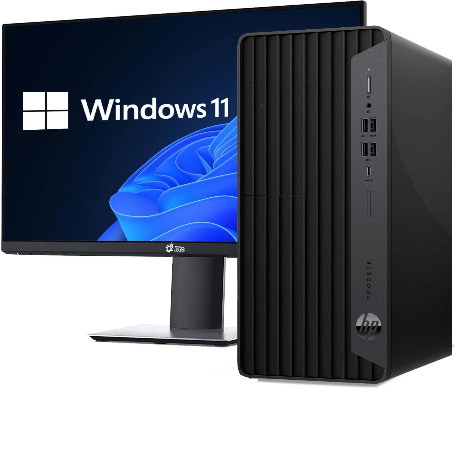 HP Refurbished Excellent G6 10th Gen Desktop Tower PC Intel i5 16GB RAM ...