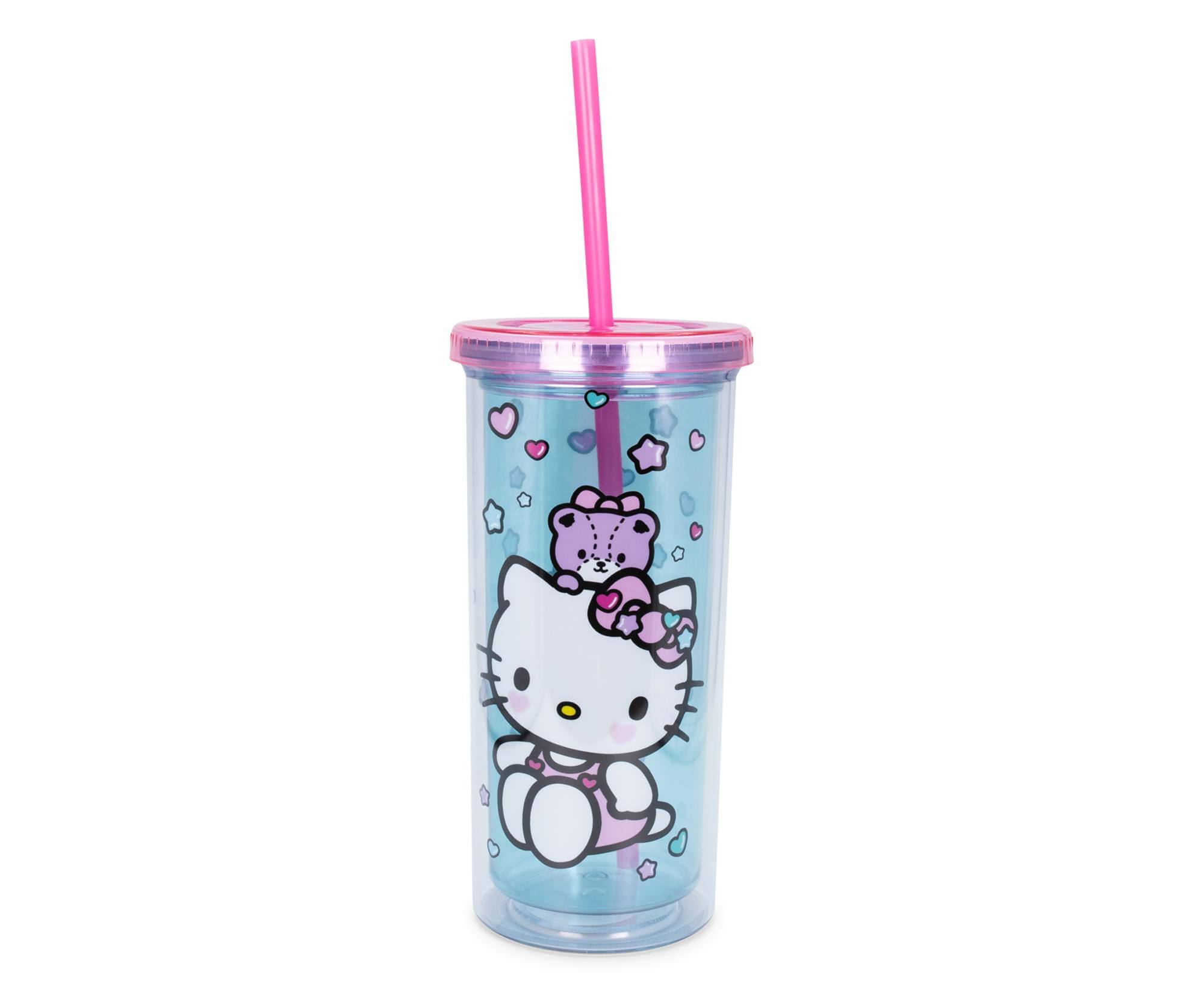 Silver Buffalo - Hello Kitty Stacked Donuts Carnival Cup with Lid and Straw | Holds 20 Ounces - Pink price history on PriceWatchPro