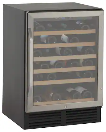 Front. Avanti - 50-Bottle Wine Chiller - Black.