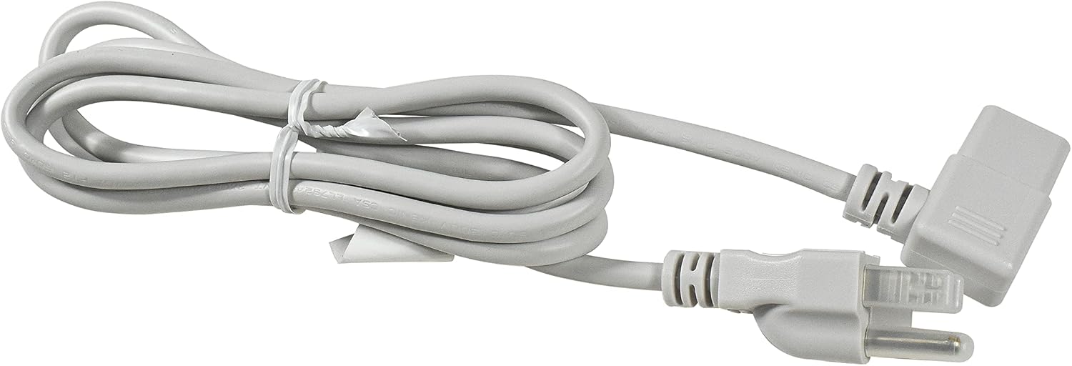 Alt View 2. HQRP - HQRP AC Power Cord for Sole E060001, F63 (21034), F65, F80, F83, F85 (21016), XE400, WE35, WE95, XE850 Treadmill Mains - white.