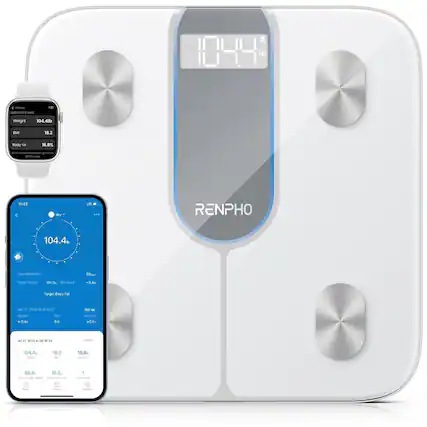 104.4 lb
Weight: 104.4 lb
BMI: 18.2
Body Fat: 16.8%
11:42
RENPHO
Days Remaining: 300
Target Weight: 101.0 lb
Target Body Fat: 20%
Apr 27, 2023 at 16:21:27
Weight: +0.4 lb
BMI: 0.0
Body Fat: +0.1%
Apr 27, 2023 at 08:16:33
Weight: 104.4 lb
BMI: 18.0
Body Fat: 16.8%
86.8 lb
16.2%