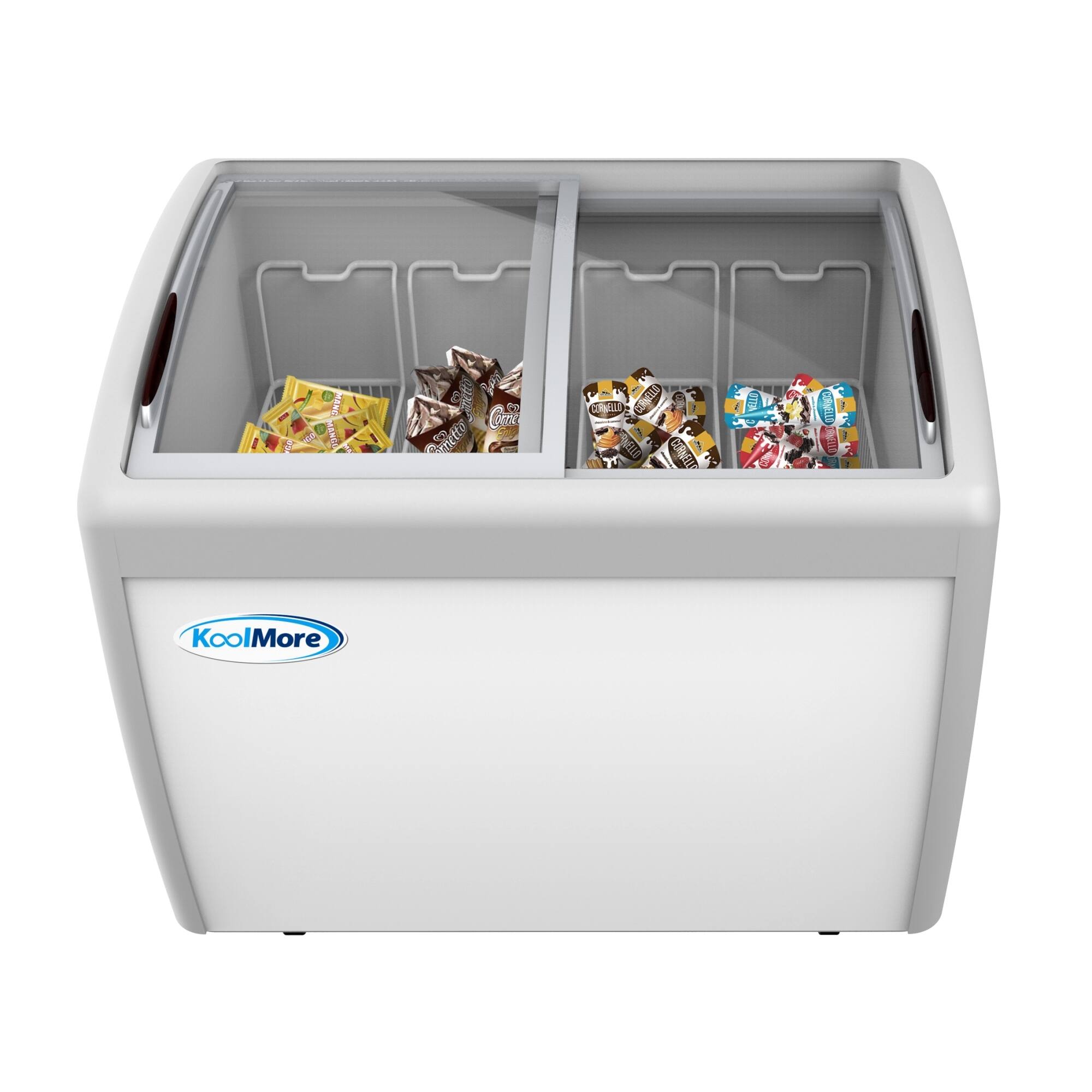 Koolmore - 50 in. Display Ice Cream Freezer - 12 cu ft. MCF-12C - White